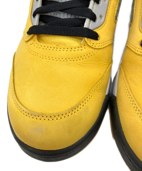 NIKE（ナイキ）NIKE (ナイキ) ordan BRAND Air Jordan 5 RETRO YELLOW/MULTI-COLOR イエロー サイズ:29の古着・服飾アイテム