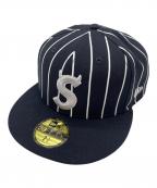 SUPREME×New Eraシュプリーム×ニューエラ）の古着「DEVIL S LOGO」｜ネイビー