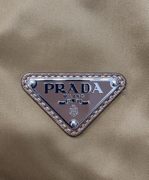 PRADA（プラダ）PRADA (プラダ) ミニボストンショルダーバッグ ベージュの古着・服飾アイテム
