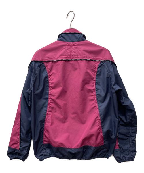Hysteric Glamour（ヒステリックグラマー）Hysteric Glamour (ヒステリックグラマー) ナイロンジャケット ピンク×ネイビー サイズ:FREEの古着・服飾アイテム