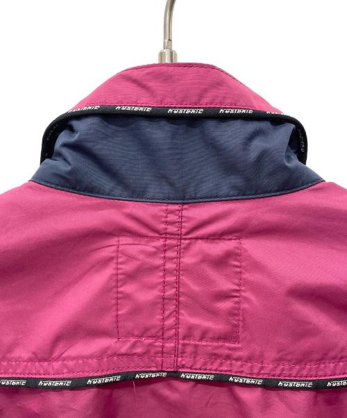 Hysteric Glamour（ヒステリックグラマー）Hysteric Glamour (ヒステリックグラマー) ナイロンジャケット ピンク×ネイビー サイズ:FREEの古着・服飾アイテム