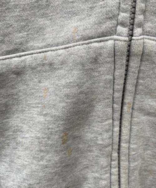 A BATHING APE（アベイシングエイプ）A BATHING APE (アベイシングエイプ) head logo ジップパーカー グレー サイズ:Mの古着・服飾アイテム
