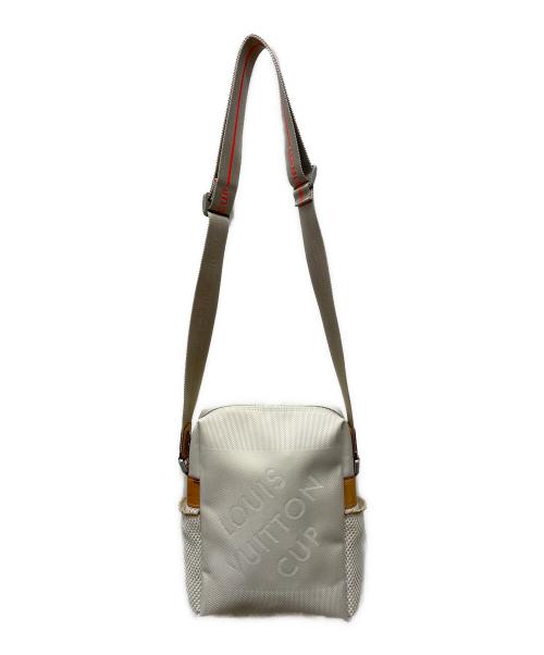 LOUIS VUITTON（ルイ ヴィトン）LOUIS VUITTON (ルイ ヴィトン) ウェザリーLVカップ　ダミエ・ジェアン アイボリーの古着・服飾アイテム