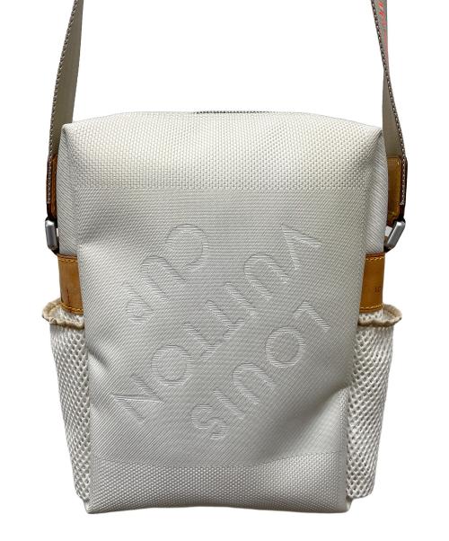 LOUIS VUITTON（ルイ ヴィトン）LOUIS VUITTON (ルイ ヴィトン) ウェザリーLVカップ　ダミエ・ジェアン アイボリーの古着・服飾アイテム