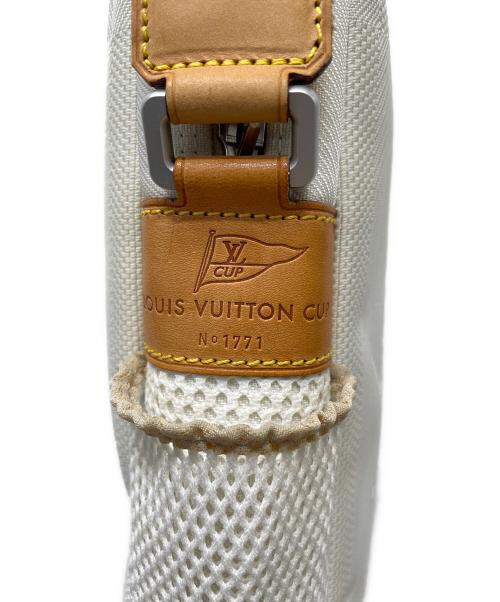 LOUIS VUITTON（ルイ ヴィトン）LOUIS VUITTON (ルイ ヴィトン) ウェザリーLVカップ　ダミエ・ジェアン アイボリーの古着・服飾アイテム