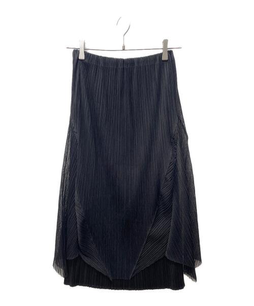 PLEATS PLEASE（プリーツプリーズ）PLEATS PLEASE (プリーツプリーズ) プリーツスカート ブラック サイズ:2の古着・服飾アイテム