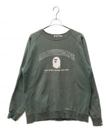 A BATHING APE（アベイシングエイプ）の古着「スウェット」｜グリーン