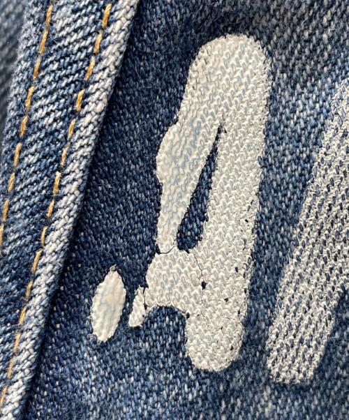 A BATHING APE（アベイシングエイプ）A BATHING APE (アベイシングエイプ) デニムパンツ　BAPE HEAD インディゴ サイズ:XLの古着・服飾アイテム