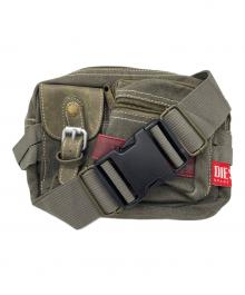 DIESEL（ディーゼル）の古着「ミリタリーウエストバッグ」｜カーキ