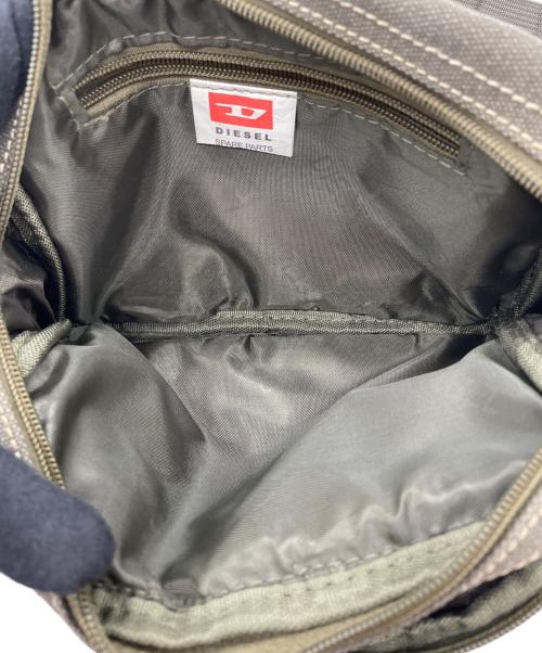DIESEL（ディーゼル）DIESEL (ディーゼル) ミリタリーウエストバッグ カーキの古着・服飾アイテム