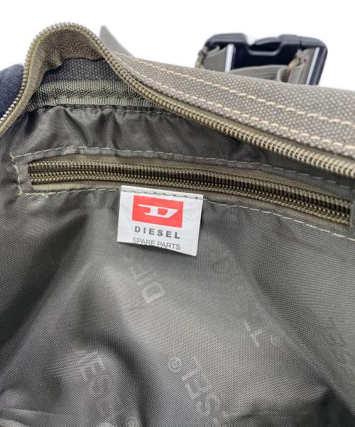 DIESEL（ディーゼル）DIESEL (ディーゼル) ミリタリーウエストバッグ カーキの古着・服飾アイテム