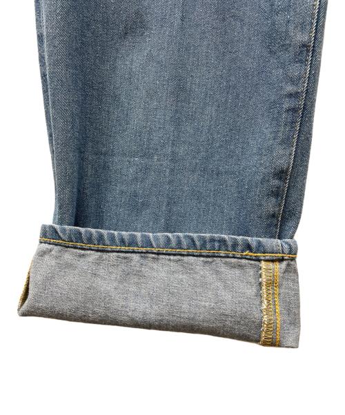 STEVEN ALAN（スティーブンアラン）STEVEN ALAN (スティーブンアラン) デニムパンツ　Hi/TWST DENIM 5P BAGGY TAPERED PANTS インディゴ サイズ:Lの古着・服飾アイテム