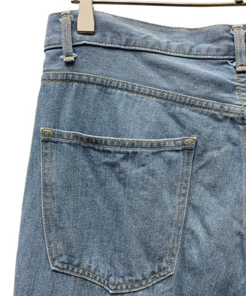 STEVEN ALAN（スティーブンアラン）STEVEN ALAN (スティーブンアラン) デニムパンツ　Hi/TWST DENIM 5P BAGGY TAPERED PANTS インディゴ サイズ:Lの古着・服飾アイテム