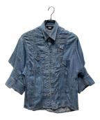DIESELディーゼル）の古着「デニムシャツ」｜インディゴ