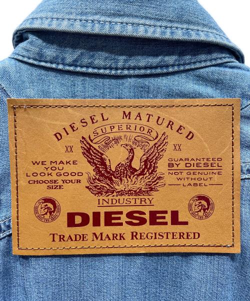 DIESEL（ディーゼル）DIESEL (ディーゼル) デニムシャツ インディゴ サイズ:XXSの古着・服飾アイテム