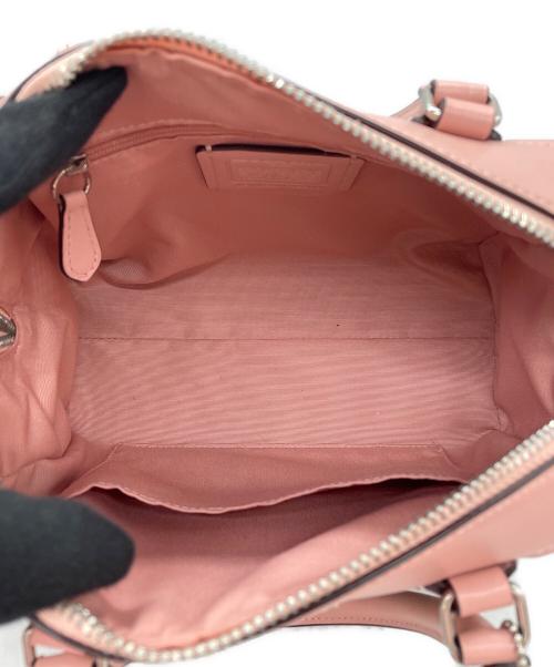 COACH（コーチ）COACH (コーチ) 2WAYバッグ ベージュ×ピンクの古着・服飾アイテム