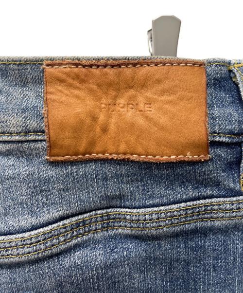PURPLE BRAND（パープルブランド）Purple Brand (パープルブランド) デニムパンツ インディゴ サイズ:83.5cm（W33）の古着・服飾アイテム