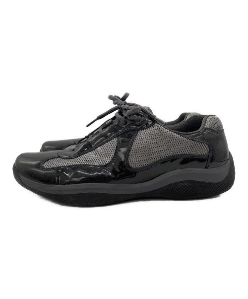 PRADA（プラダ）PRADA (プラダ) スニーカー ブラック サイズ:25の古着・服飾アイテム