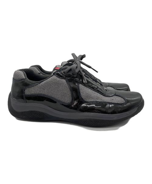 PRADA（プラダ）PRADA (プラダ) スニーカー ブラック サイズ:25の古着・服飾アイテム