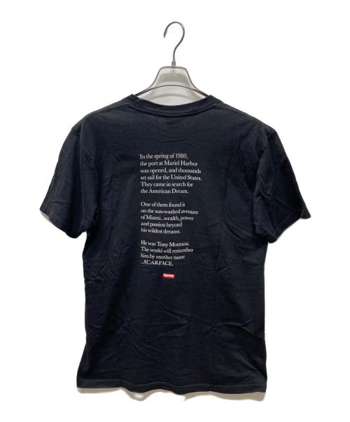 SUPREME（シュプリーム）Supreme (シュプリーム) 半袖カットソー SCARFACE ブラック サイズ:Mの古着・服飾アイテム