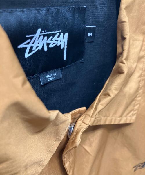 stussy（ステューシー）stussy (ステューシー) Cruize Coach Jacket オレンジ サイズ:Mの古着・服飾アイテム