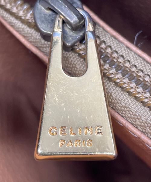 CELINE（セリーヌ）CELINE (セリーヌ) ハンドバッグ　マカダム柄 ブラウンの古着・服飾アイテム