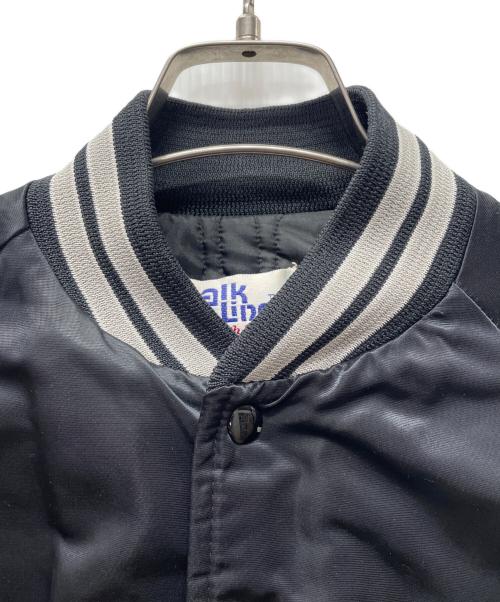 Chalk Line（チョークライン）Chalk Line (チョークライン) スタジャン USA RAIDERS ブラック サイズ:Ｌの古着・服飾アイテム