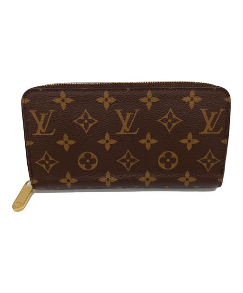 LOUIS VUITTON（ルイ ヴィトン）LOUIS VUITTON (ルイ ヴィトン) ジッピー ウォレット ローズ・バレリーヌ ブラウンの古着・服飾アイテム