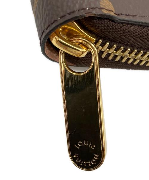 LOUIS VUITTON（ルイ ヴィトン）LOUIS VUITTON (ルイ ヴィトン) ジッピー ウォレット ローズ・バレリーヌ ブラウンの古着・服飾アイテム
