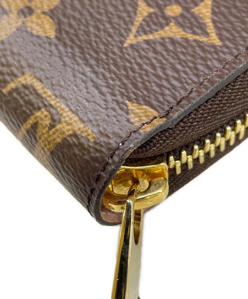 LOUIS VUITTON（ルイ ヴィトン）LOUIS VUITTON (ルイ ヴィトン) ジッピー ウォレット ローズ・バレリーヌ ブラウンの古着・服飾アイテム