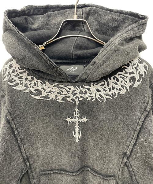 P.N UNDERGROUND（-）P.N UNDERGROUND (-) パーカー ブラック サイズ:46の古着・服飾アイテム