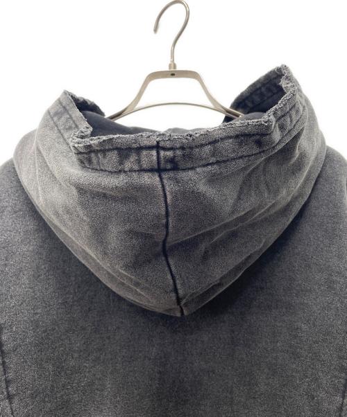 P.N UNDERGROUND（-）P.N UNDERGROUND (-) パーカー ブラック サイズ:46の古着・服飾アイテム