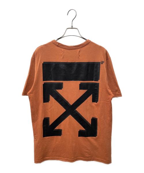 OFFWHITE（オフホワイト）OFFWHITE (オフホワイト) Champion (チャンピオン) 半袖カットソー オレンジ サイズ:XSの古着・服飾アイテム