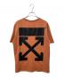OFFWHITE (オフホワイト) Champion (チャンピオン) 半袖カットソー オレンジ サイズ:XS：18000円