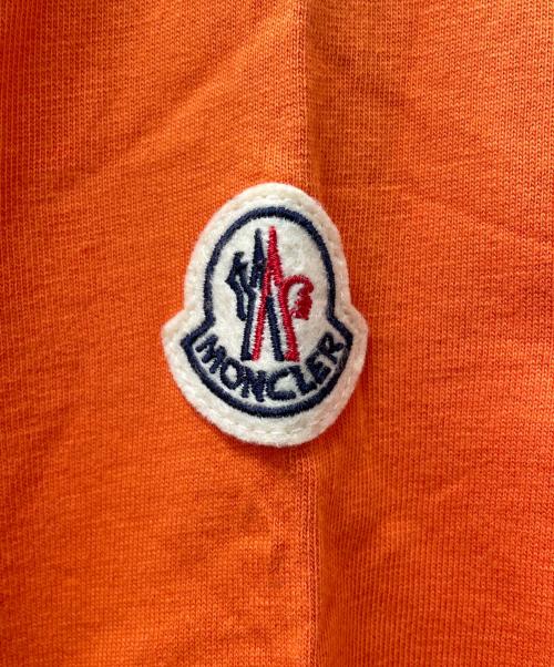 MONCLER（モンクレール）MONCLER (モンクレール) 半袖カットソー オレンジ サイズ:Lの古着・服飾アイテム