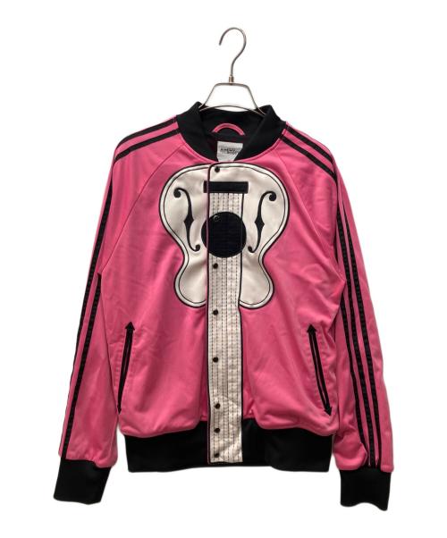 adidas Originals（アディダスオリジナル）adidas Originals (アディダスオリジナル) JEREMY SCOTT (ジェレミー スコット) トラックジャケット ピンク サイズ:Oの古着・服飾アイテム