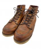 RED WINGレッドウィング）の古着「6インチモックトゥブーツ」｜ブラウン