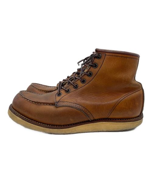 RED WING（レッドウィング）RED WING (レッドウィング) 6インチモックトゥブーツ ブラウン サイズ:8 1/2の古着・服飾アイテム