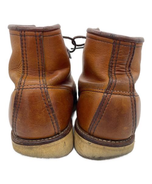 RED WING（レッドウィング）RED WING (レッドウィング) 6インチモックトゥブーツ ブラウン サイズ:8 1/2の古着・服飾アイテム