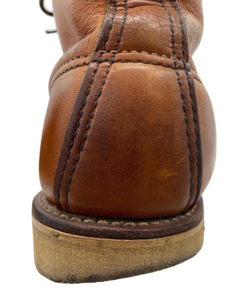 RED WING（レッドウィング）RED WING (レッドウィング) 6インチモックトゥブーツ ブラウン サイズ:8 1/2の古着・服飾アイテム