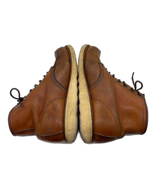 RED WING（レッドウィング）RED WING (レッドウィング) 6インチモックトゥブーツ ブラウン サイズ:8 1/2の古着・服飾アイテム