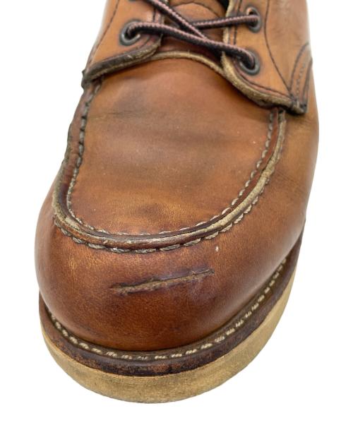 RED WING（レッドウィング）RED WING (レッドウィング) 6インチモックトゥブーツ ブラウン サイズ:8 1/2の古着・服飾アイテム