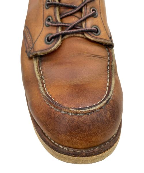 RED WING（レッドウィング）RED WING (レッドウィング) 6インチモックトゥブーツ ブラウン サイズ:8 1/2の古着・服飾アイテム