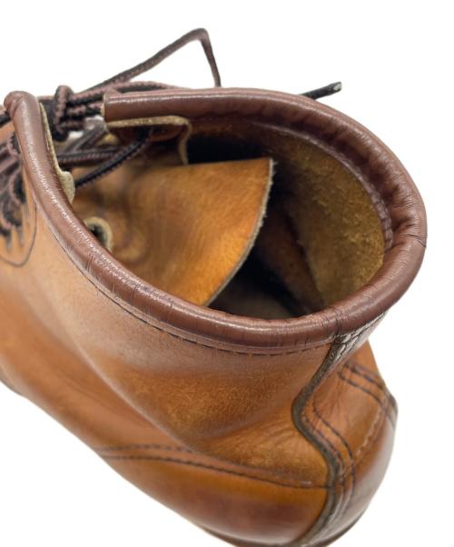 RED WING（レッドウィング）RED WING (レッドウィング) 6インチモックトゥブーツ ブラウン サイズ:8 1/2の古着・服飾アイテム