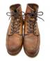 RED WING (レッドウィング) 6インチモックトゥブーツ ブラウン サイズ:8 1/2：15000円