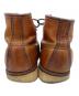 中古・古着 RED WING (レッドウィング) 6インチモックトゥブーツ ブラウン サイズ:8 1/2：15000円