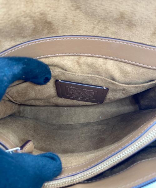 COACH（コーチ）COACH (コーチ) Disney (ディズニー) シグネチャー 2WAYバッグ  ピンクの古着・服飾アイテム