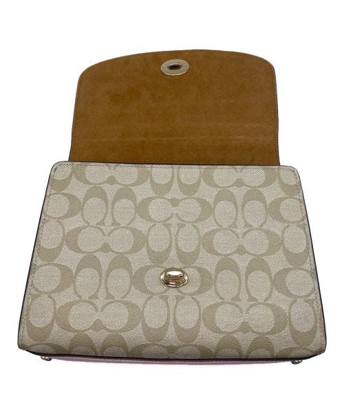 COACH（コーチ）COACH (コーチ) Disney (ディズニー) シグネチャー 2WAYバッグ  ピンクの古着・服飾アイテム