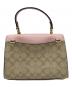 COACH (コーチ) Disney (ディズニー) シグネチャー 2WAYバッグ  ピンク：14000円