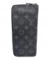 LOUIS VUITTON (ルイ ヴィトン) ジッピーウォレットヴェルティカル ブラック：40000円
